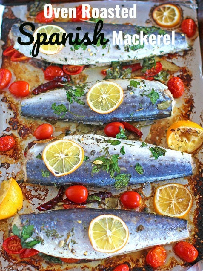 Oven Roasted Spanish Mackerel Recipe S Sm