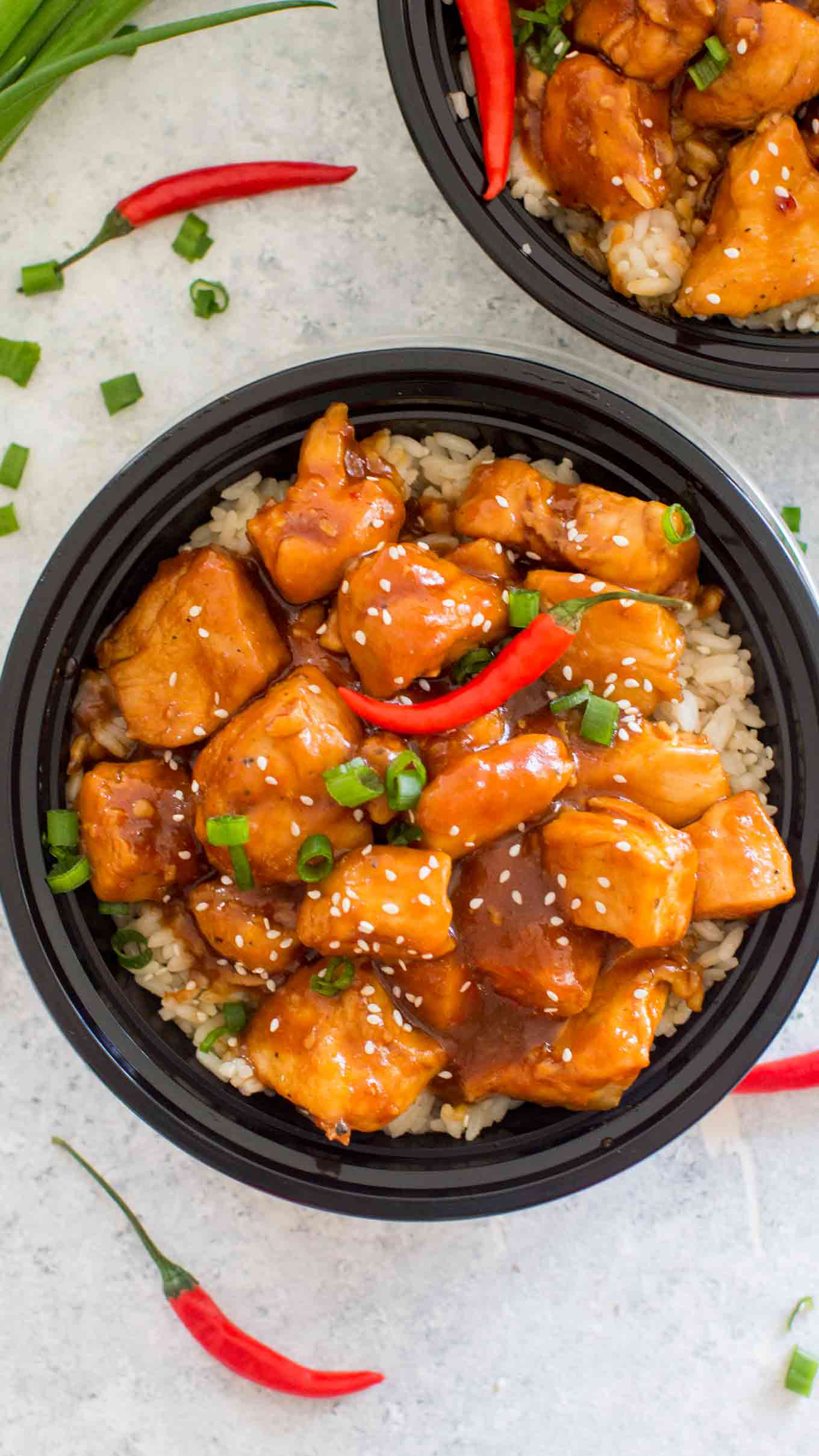 Spicy Bourbon Chicken [Video] - Sweet and Savory Meals