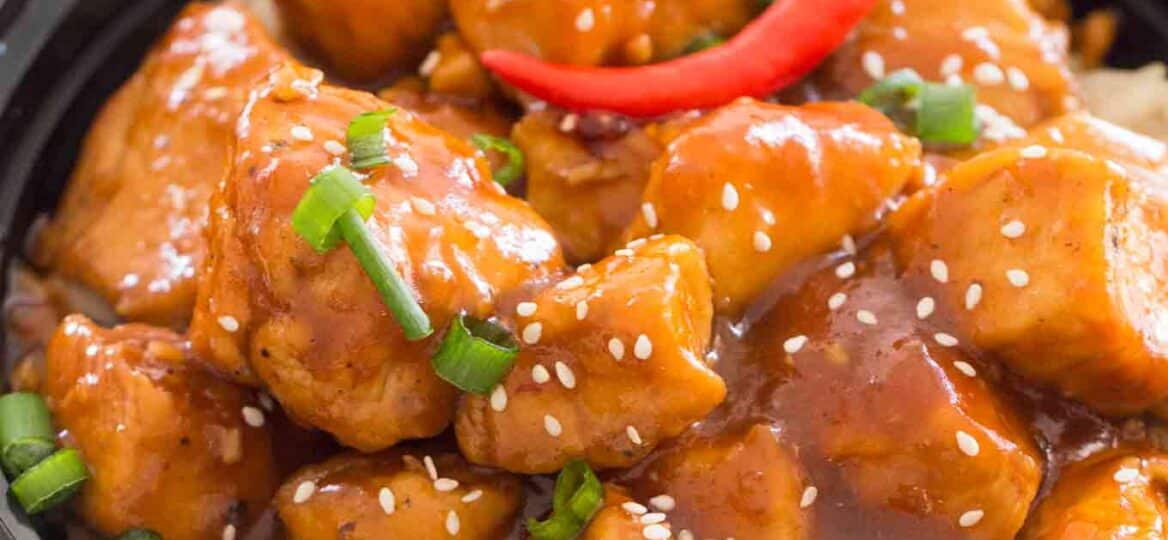 Spicy Bourbon Chicken