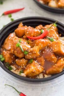 Spicy Bourbon Chicken