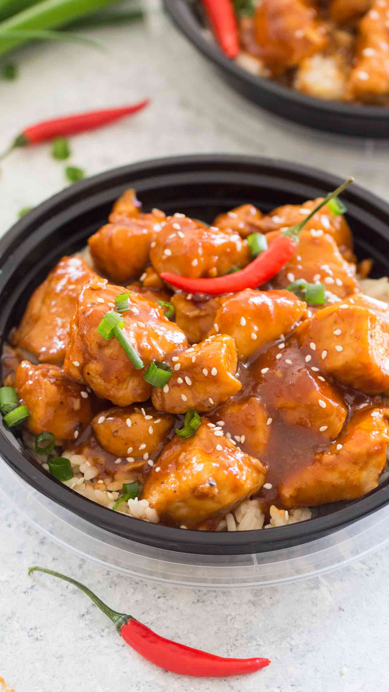 Spicy Bourbon Chicken [Video] - Sweet and Savory Meals