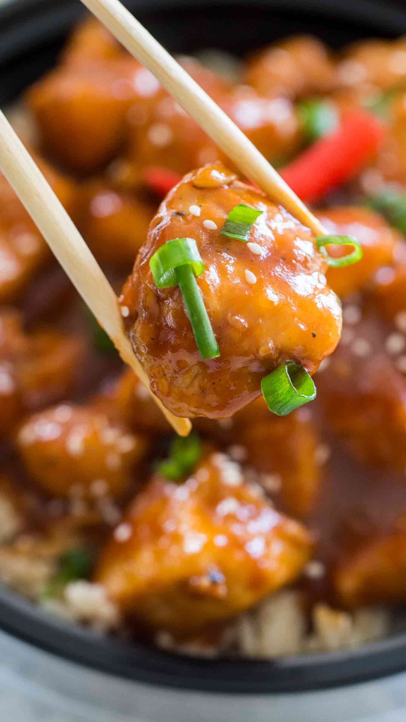 Spicy Bourbon Chicken [Video] - Sweet and Savory Meals