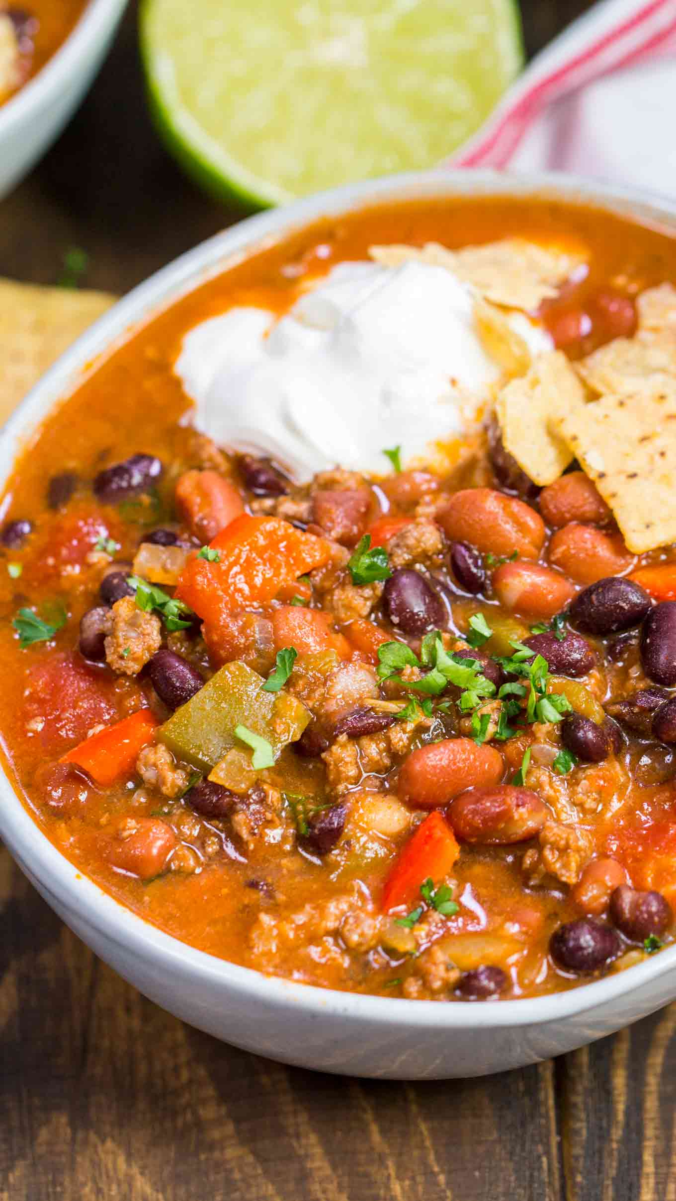 Best Taco Soup Recipe - One Pot [VIDEO] - Sweet and Savory Meals