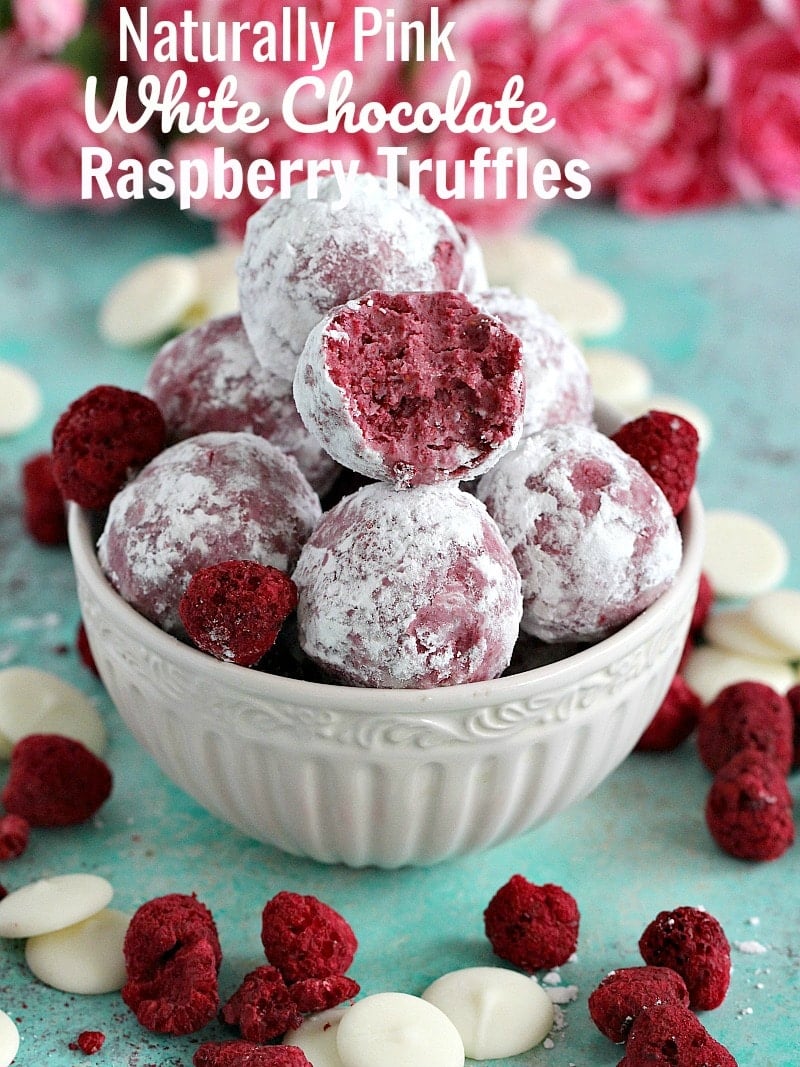 White Chocolate Raspberry Truffles Recipe
