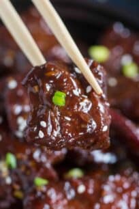 Sticky Honey Garlic Beef