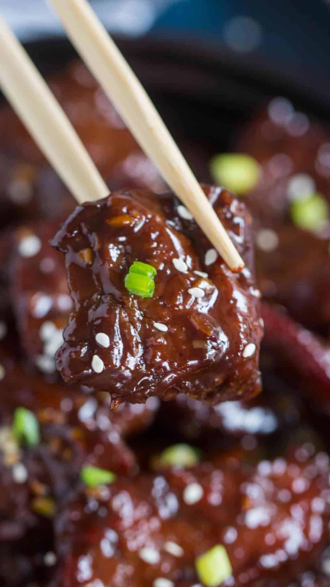 Sticky Honey Garlic Beef