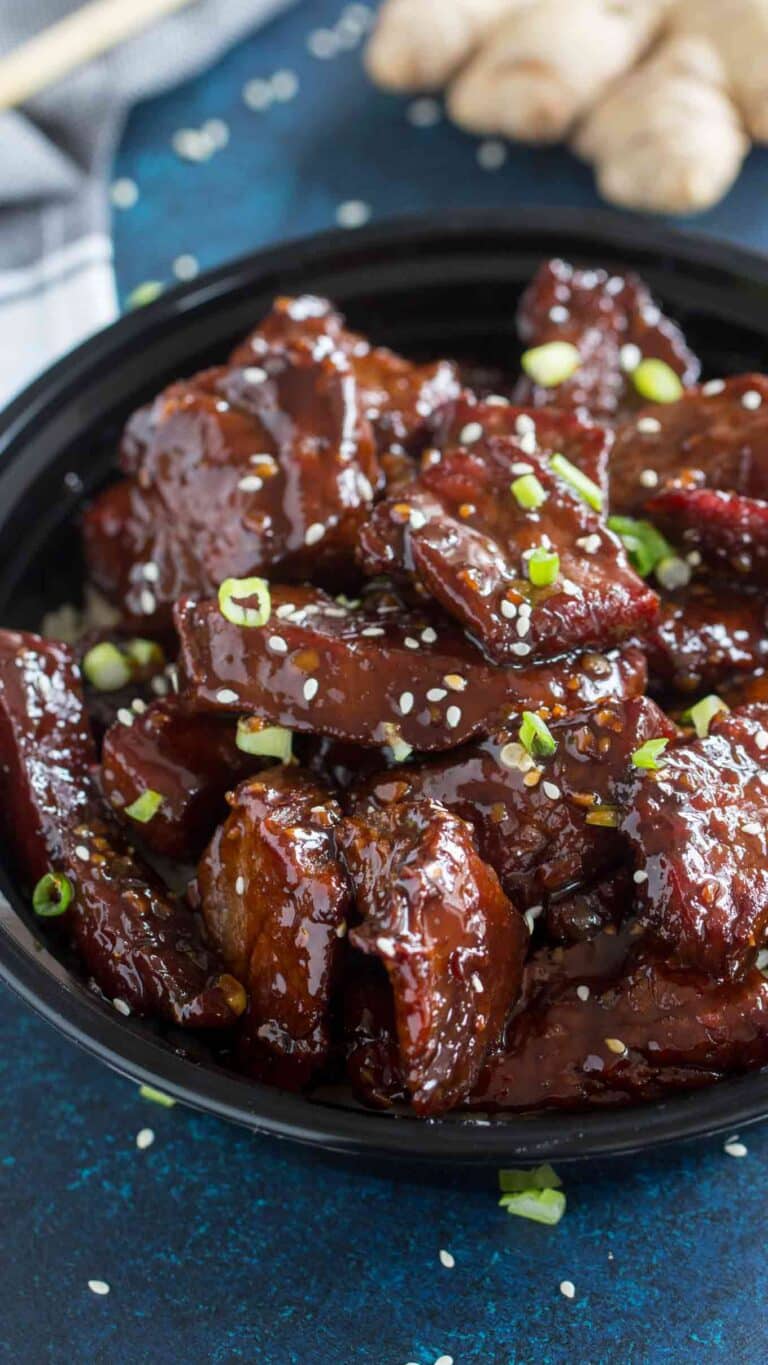 Sticky Honey Garlic Beef