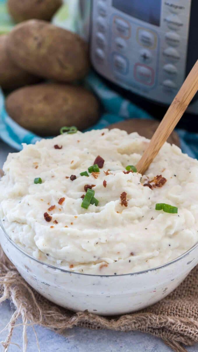 Pressure cooker fluffy mashed potatoes recipe