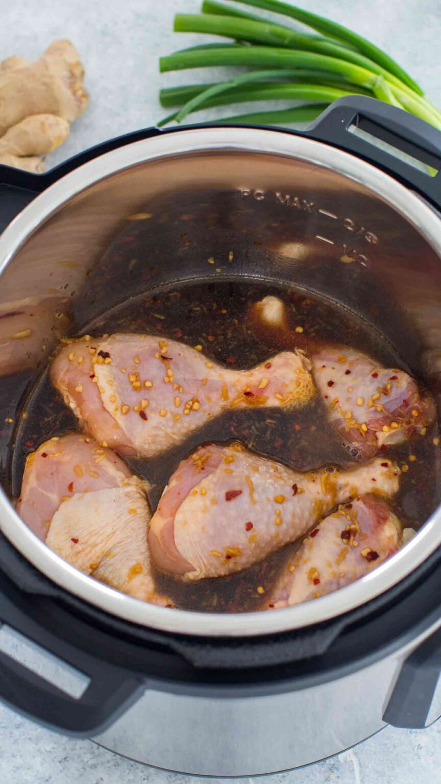 Instant Pot Mongolian Drumsticks [VIDEO] Sweet and Savory Meals