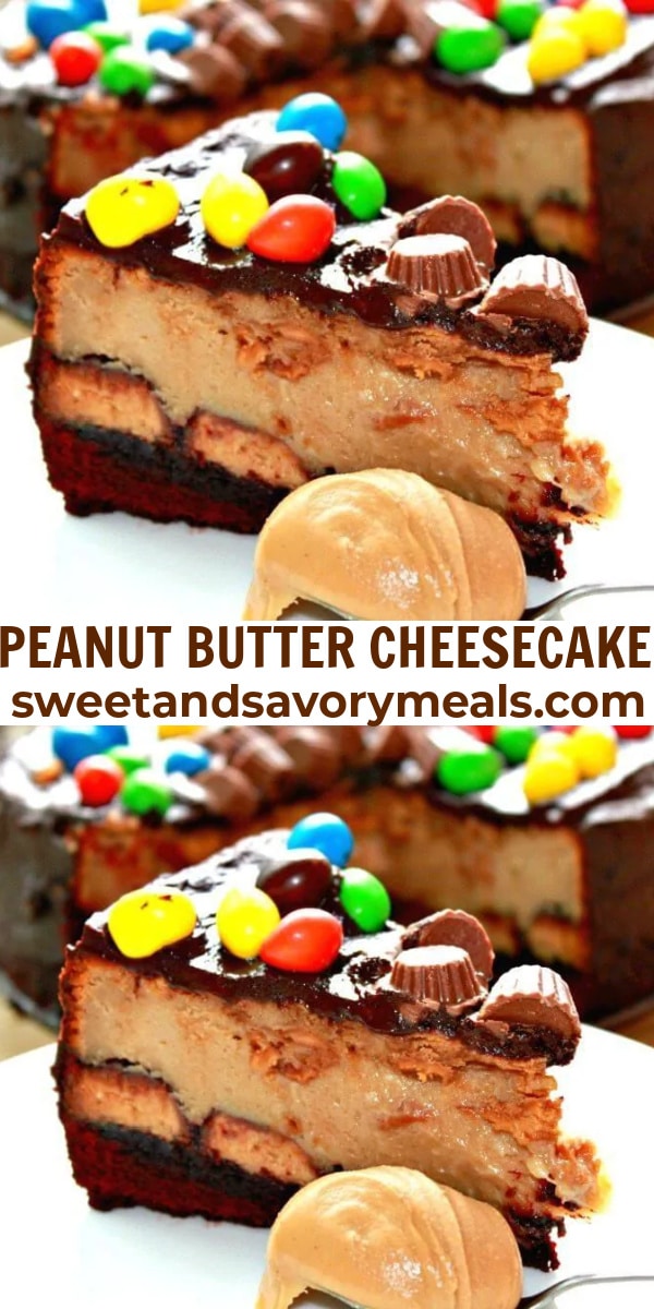 easy peanut butter cheesecake pin
