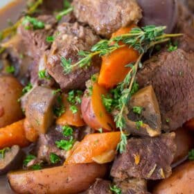 Instant Pot Beef Bourguignon Recipe