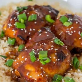 Instant Pot Honey Garlic Chicken Thighs