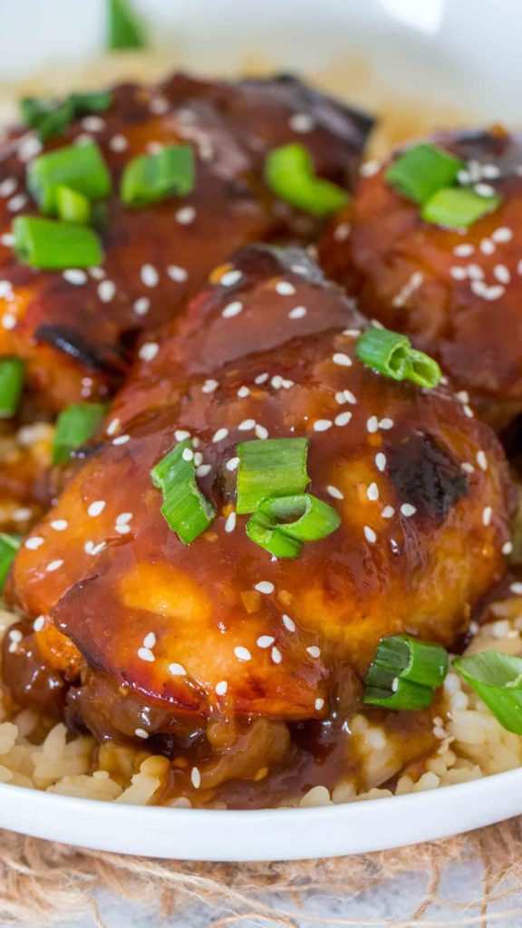 Instant Pot Honey Garlic Chicken Thighs [video] - Sweet and Savory Meals