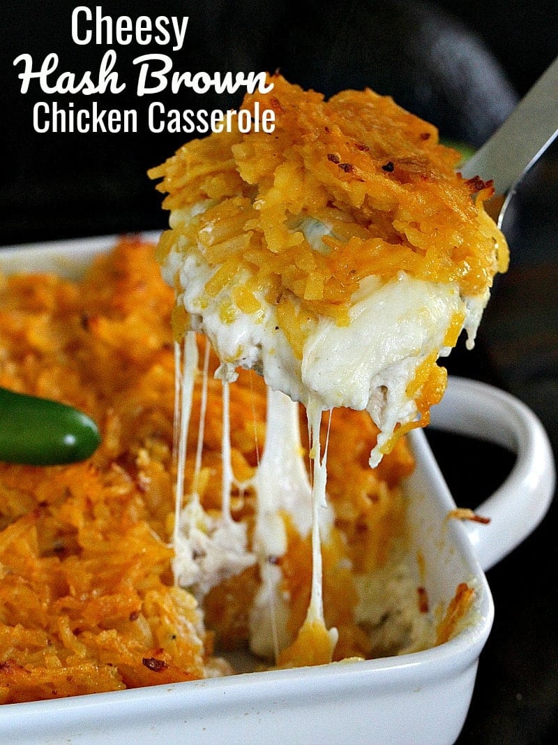 Hash Brown Chicken Jalapeño Casserole