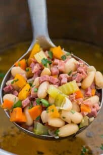 Instant Pot Ham and Bean Soup