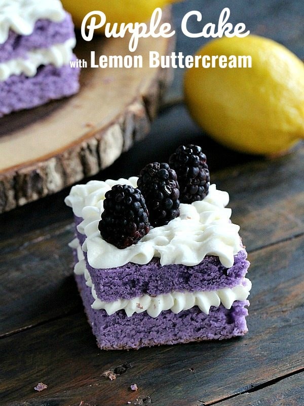 Purple Cake Recipe