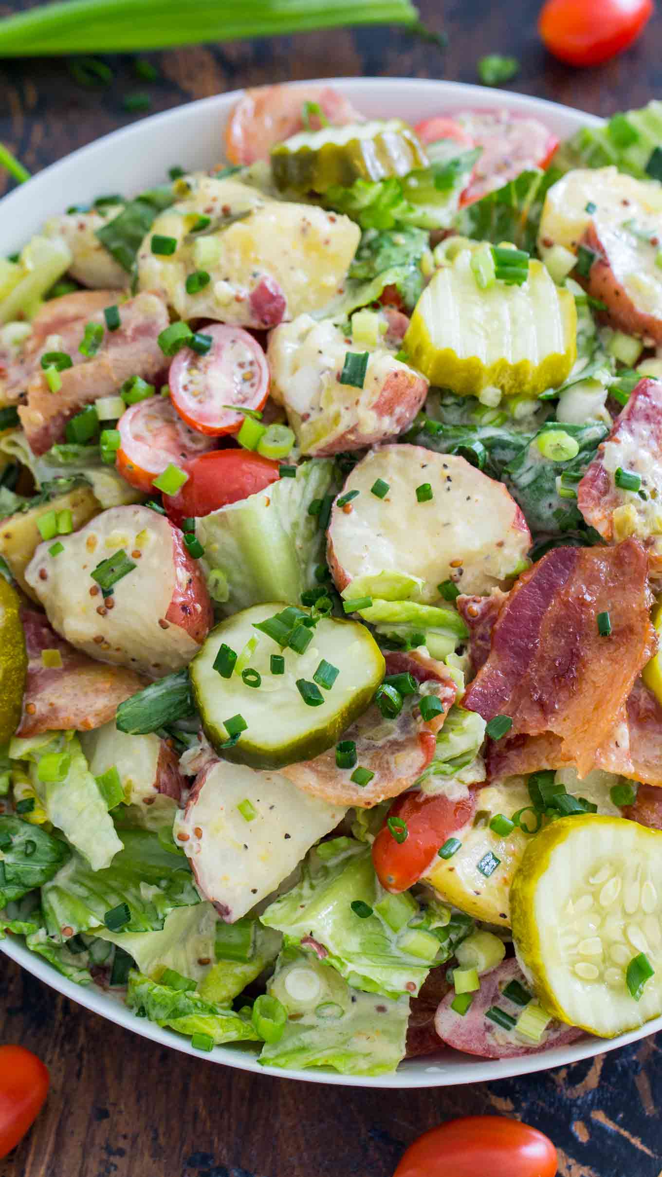 BLT Potato Salad Recipe