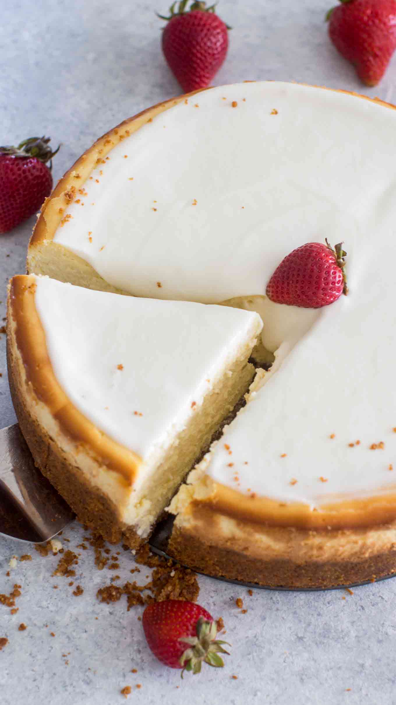 Cheesecake Factory Original Cheesecake Copycat [Video]  Sweet and Savory Meals