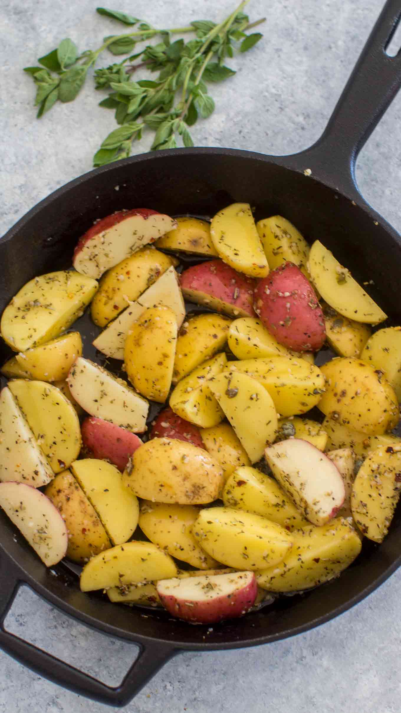 Oven Baked Greek Potatoes