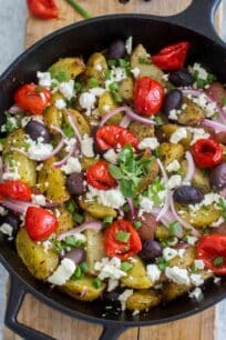 Oven Baked Greek Potatoes