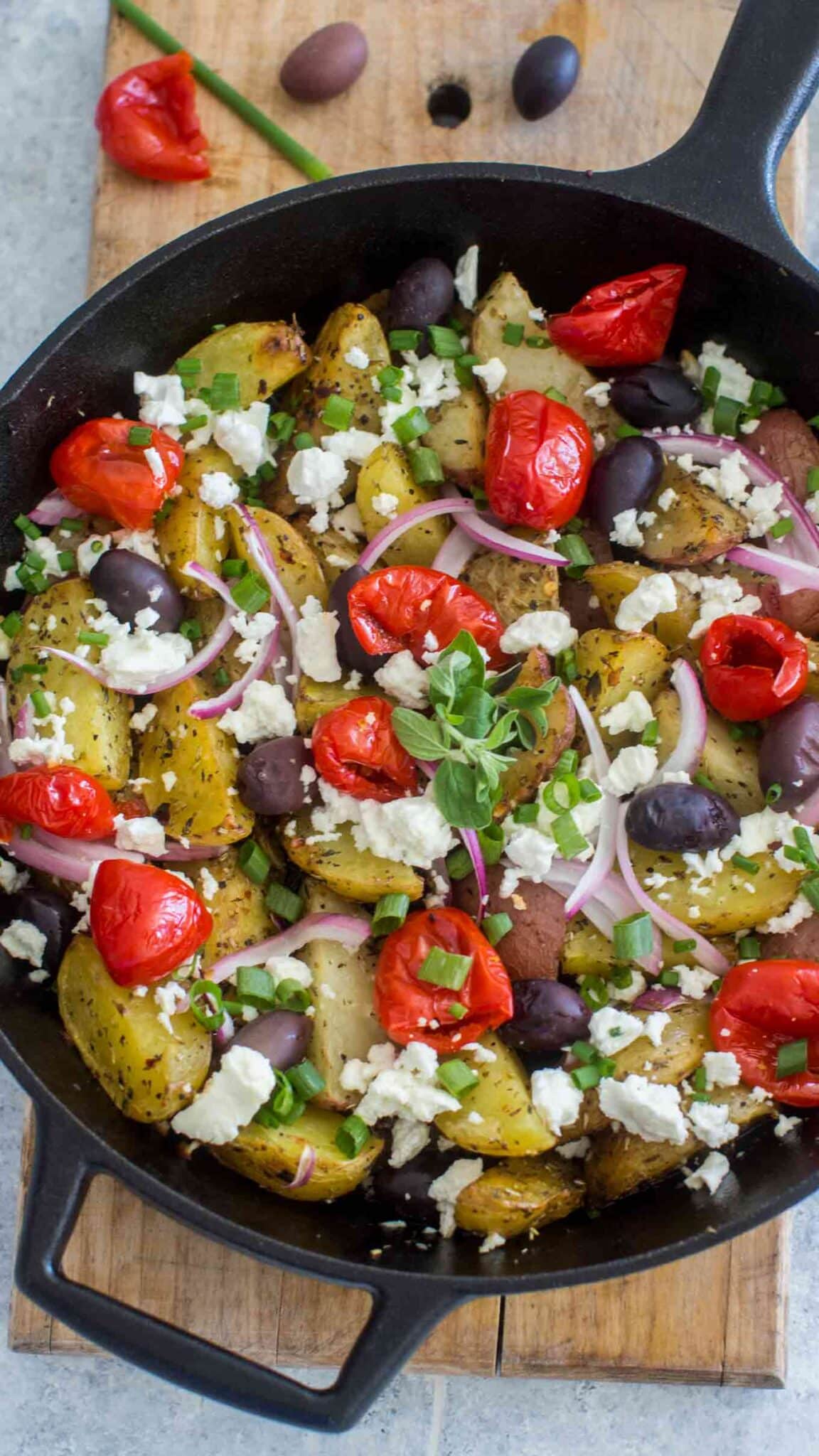 Oven Baked Greek Potatoes