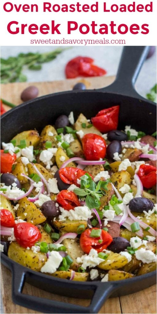 Oven Baked Greek Potatoes [Video] Sweet and Savory Meals