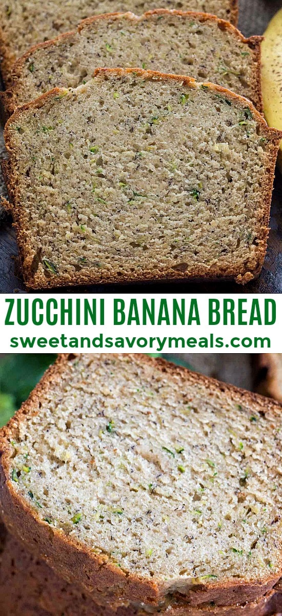 Zucchini Banana Bread