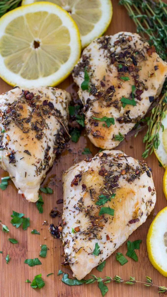 How To Cook Frozen Chicken Breasts In The Instant Pot Video Sweet And Savory Meals