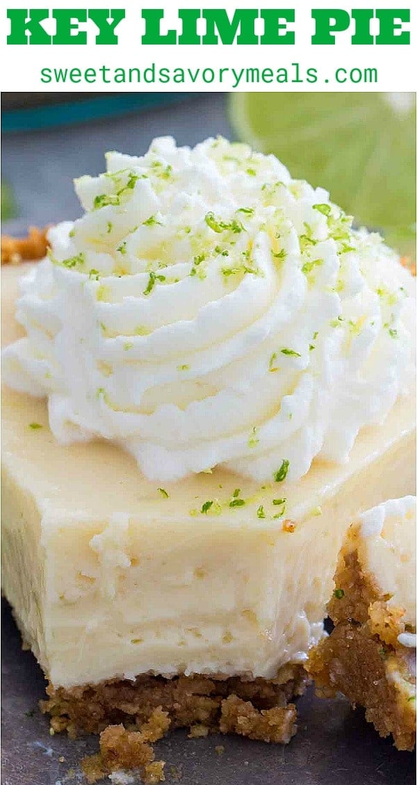 Key Lime Pie Slice