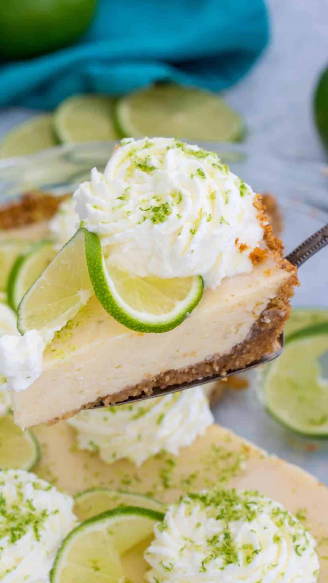 Homemade Key Lime Pie from scratch