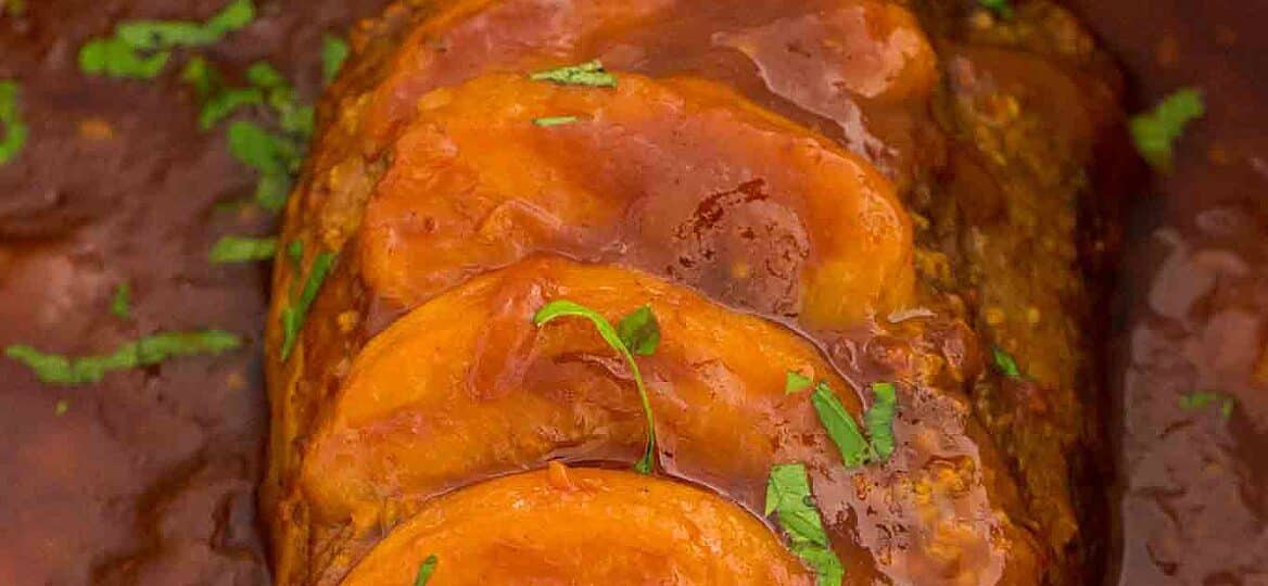 Slow Cooker Peach Pork Recipe