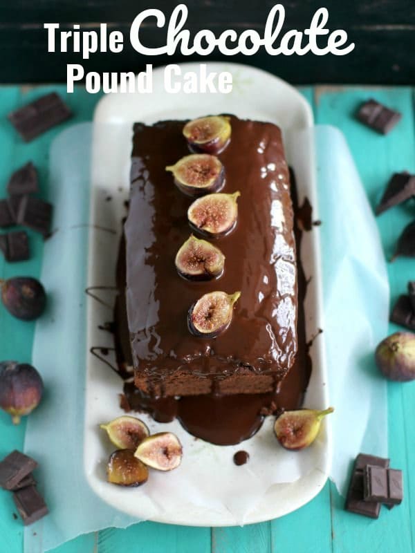 Triple Chocolate Pound Cake Recipe