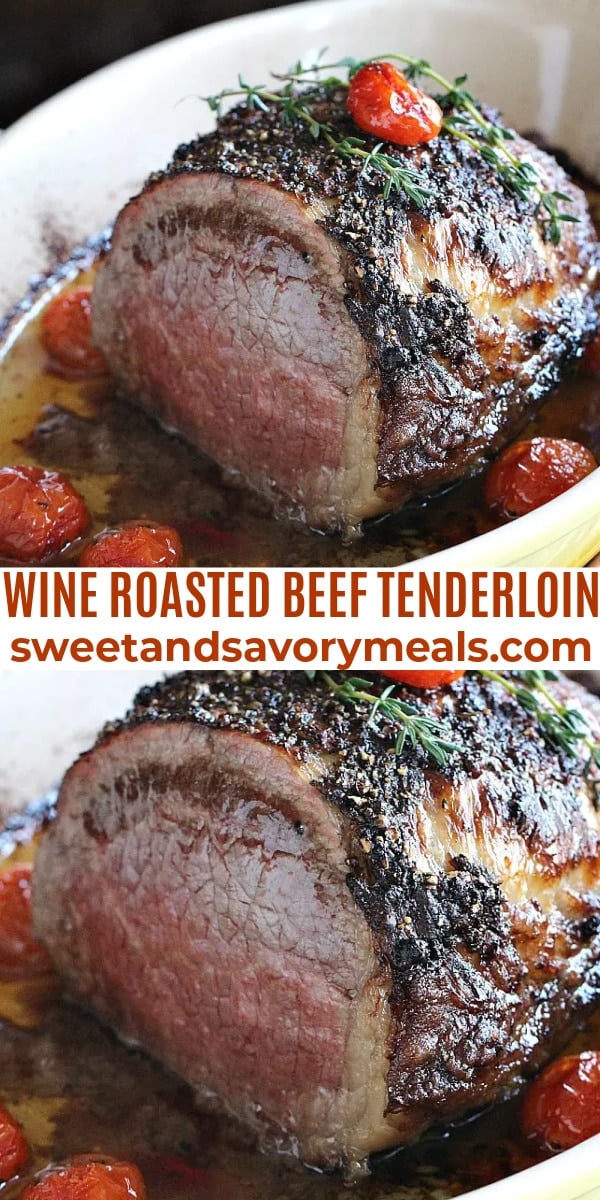 easy wine roasted beef tenderloin pin