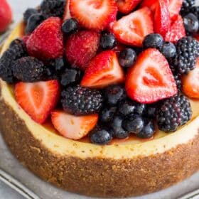 Instant Pot Cheesecake with Strawberries – ecozoi