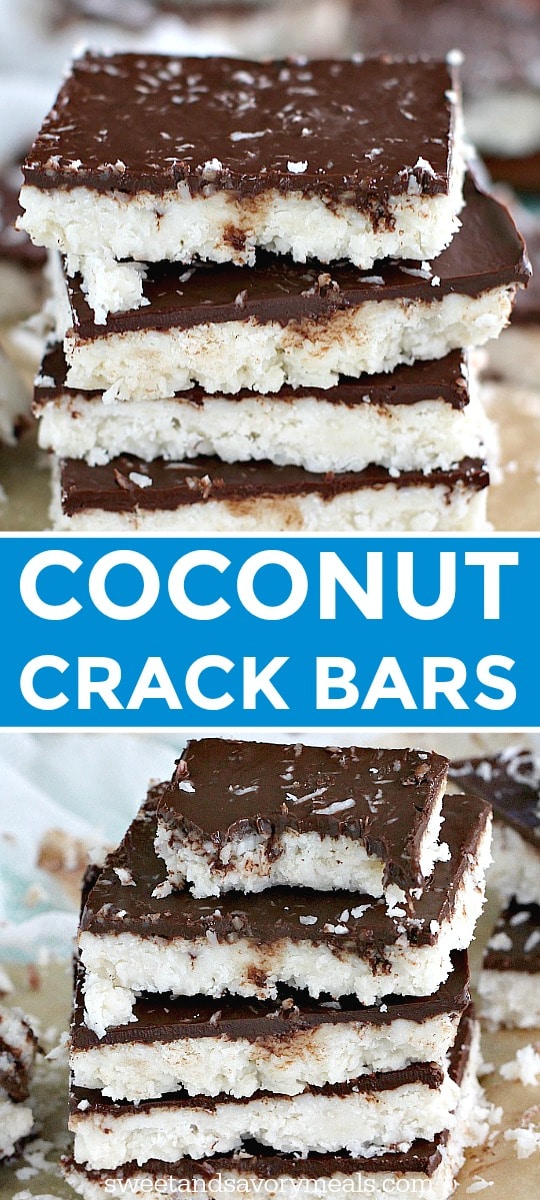 Paleo Coconut Crack Bars