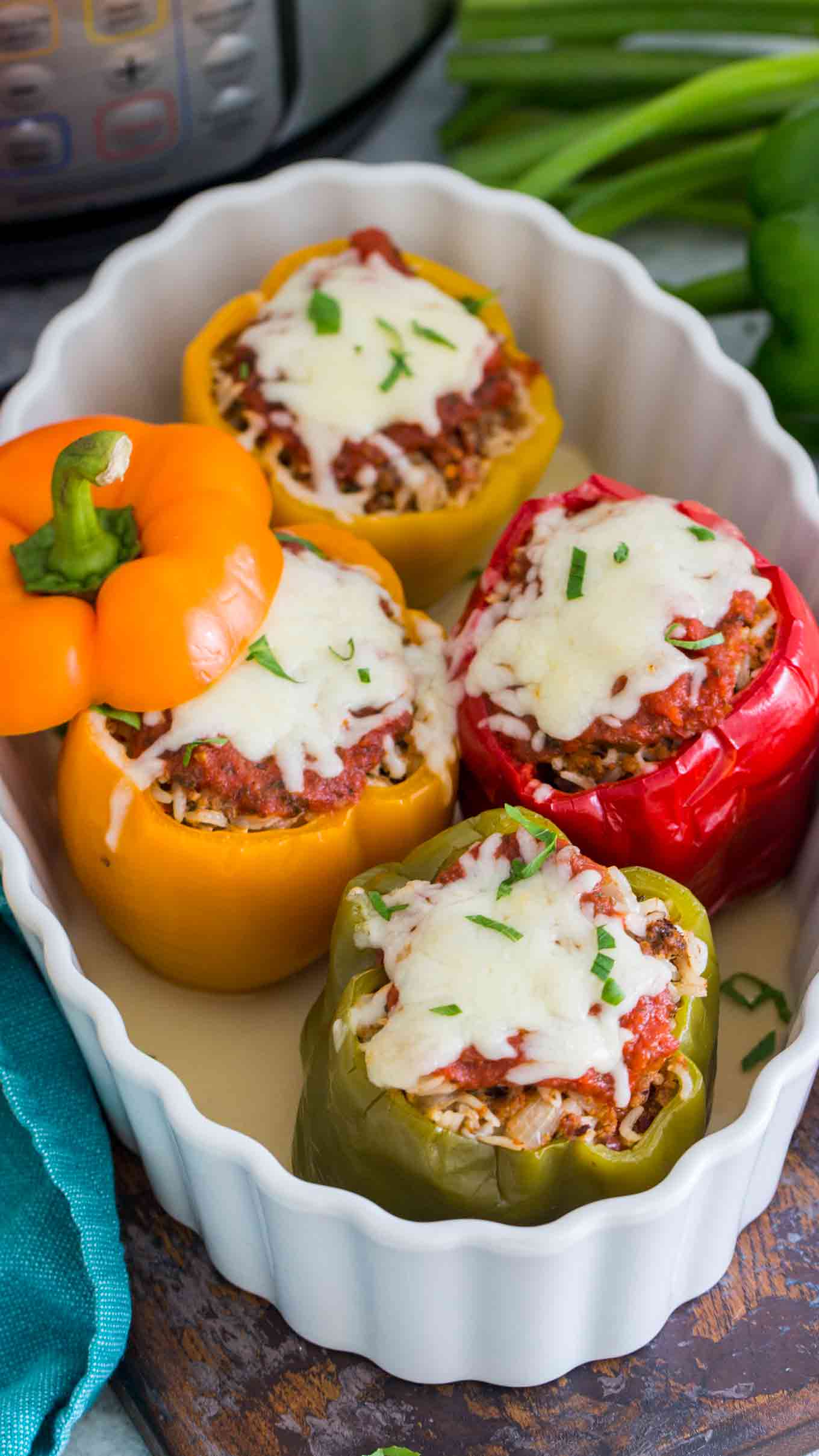 Best Instant Pot Stuffed Peppers [VIDEO] - Sweet and Savory Meals