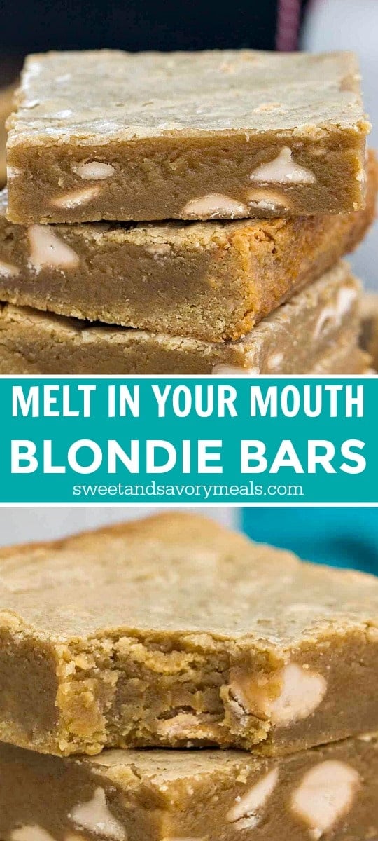 The Ultimate Blondie Recipe [VIDEO] Sweet and Savory Meals