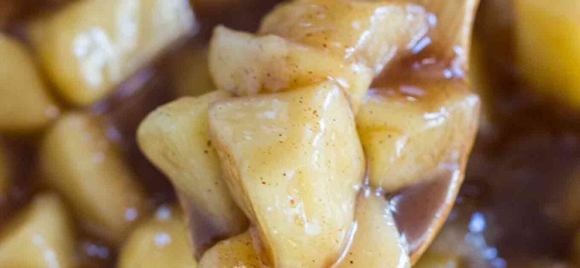 Homemade Apple Pie Filling is easy to make and can be used in plenty of desserts, like homemade apple pie, and it tastes so much better than the canned version.