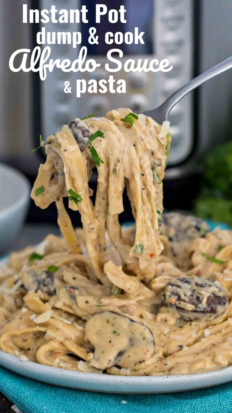 Instant Pot Alfredo Sauce with Fettuccine [Video] Sweet and Savory Meals