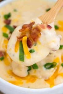 Instant Pot Loaded Baked Potato Soup Recipe