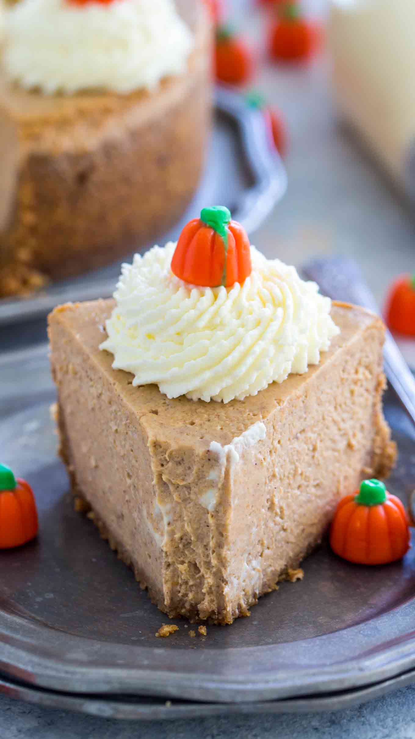 Instant Pot Pumpkin Cheesecake