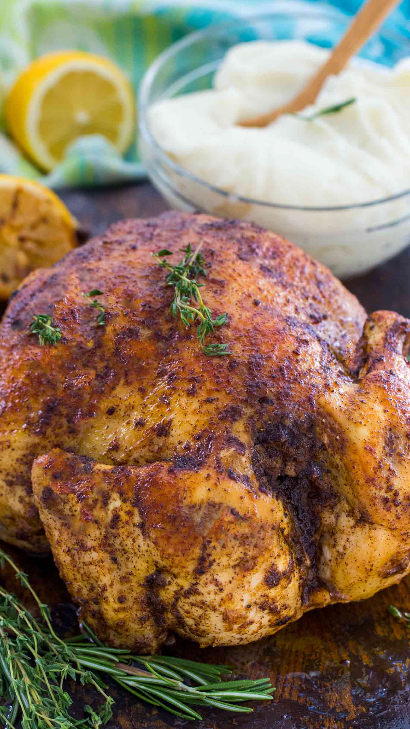 Instant Pot Whole Chicken Recipe - Fresh or Frozen [Video] - Sweet and