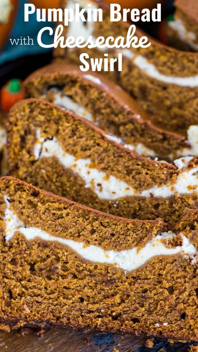 Best Pumpkin Bread stuffed with Cream Cheese Filling Recipe