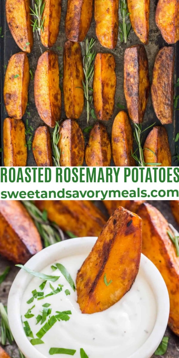 easy roasted rosemary potatoes pin