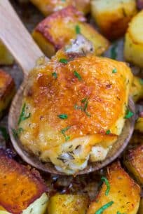 One Sheet Pan Chicken and Potatoes Recipe