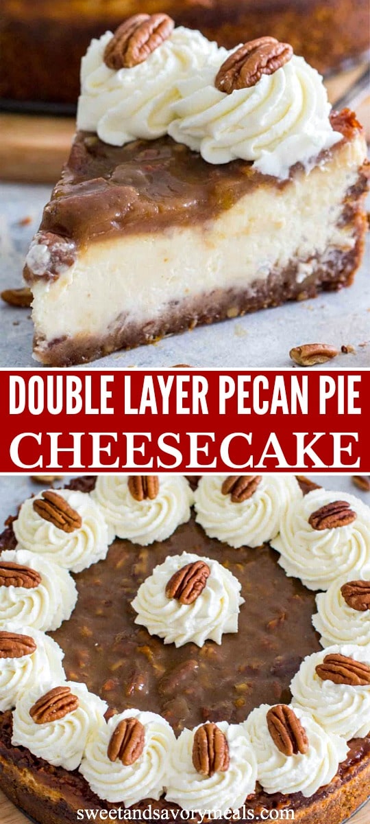 Pecan Pie Cheesecake picture for Pinterest