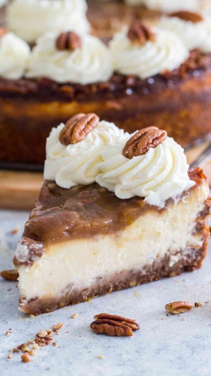 Pecan Pie Cheesecake [video] - Sweet And Savory Meals