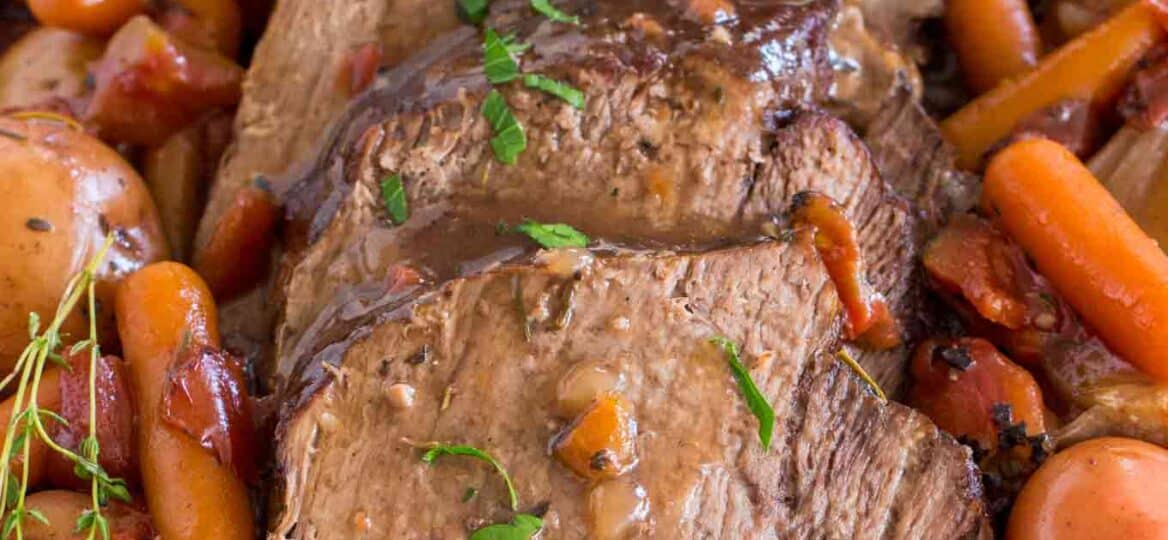 Slow Cooker Yankee Pot Roast