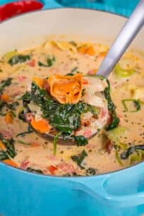 Tuscan Chicken Tortellini Soup Recipe