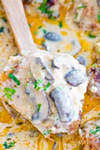 Creamy Chicken and Mushroom Casserole